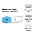 60-Inch Mini Soft Retractable Measuring Tape